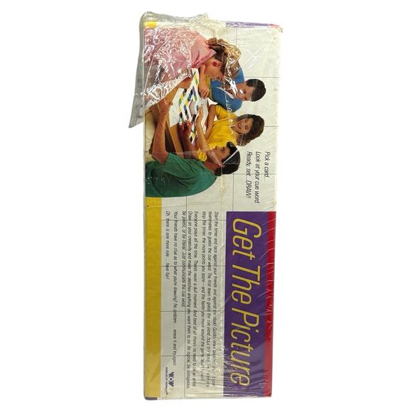 SEALED VTG 1987 "Get The Picture" Drawing Board Game Worlds of Wonder BRAND NEW - Picture 8 of 16